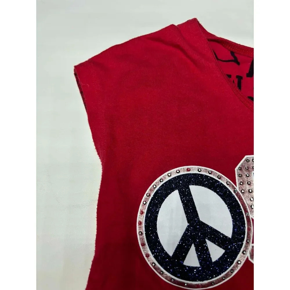 Justice SWIM girls size 10 short sleeve shirt